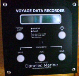 Danelec Marine VDR Voyage Data Recorder Display Control Unit